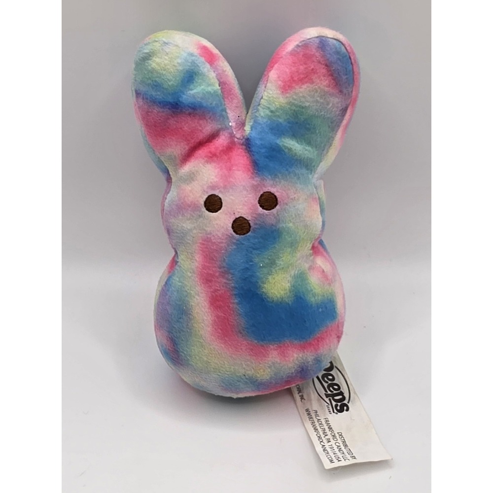 Just born Tie-dye Peeps Bunny Plush 2023